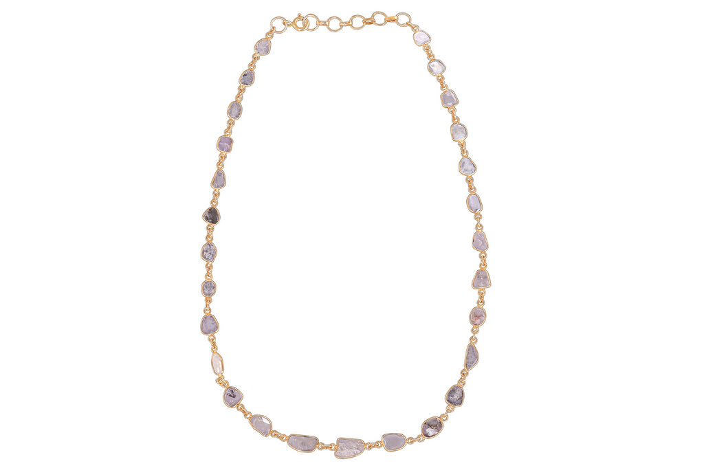 Delhi Diamond Slice Necklace