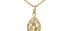 Delhi Diamond Pear Shape Pendant