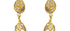 Delhi Diamond Double Pear-Shaped Drop Earrings