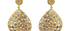 Dehli Diamond Statement Double Drop Earrings