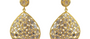 Dehli Diamond Statement Double Drop Earrings