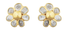 Blossom Diamond Stud Earrings