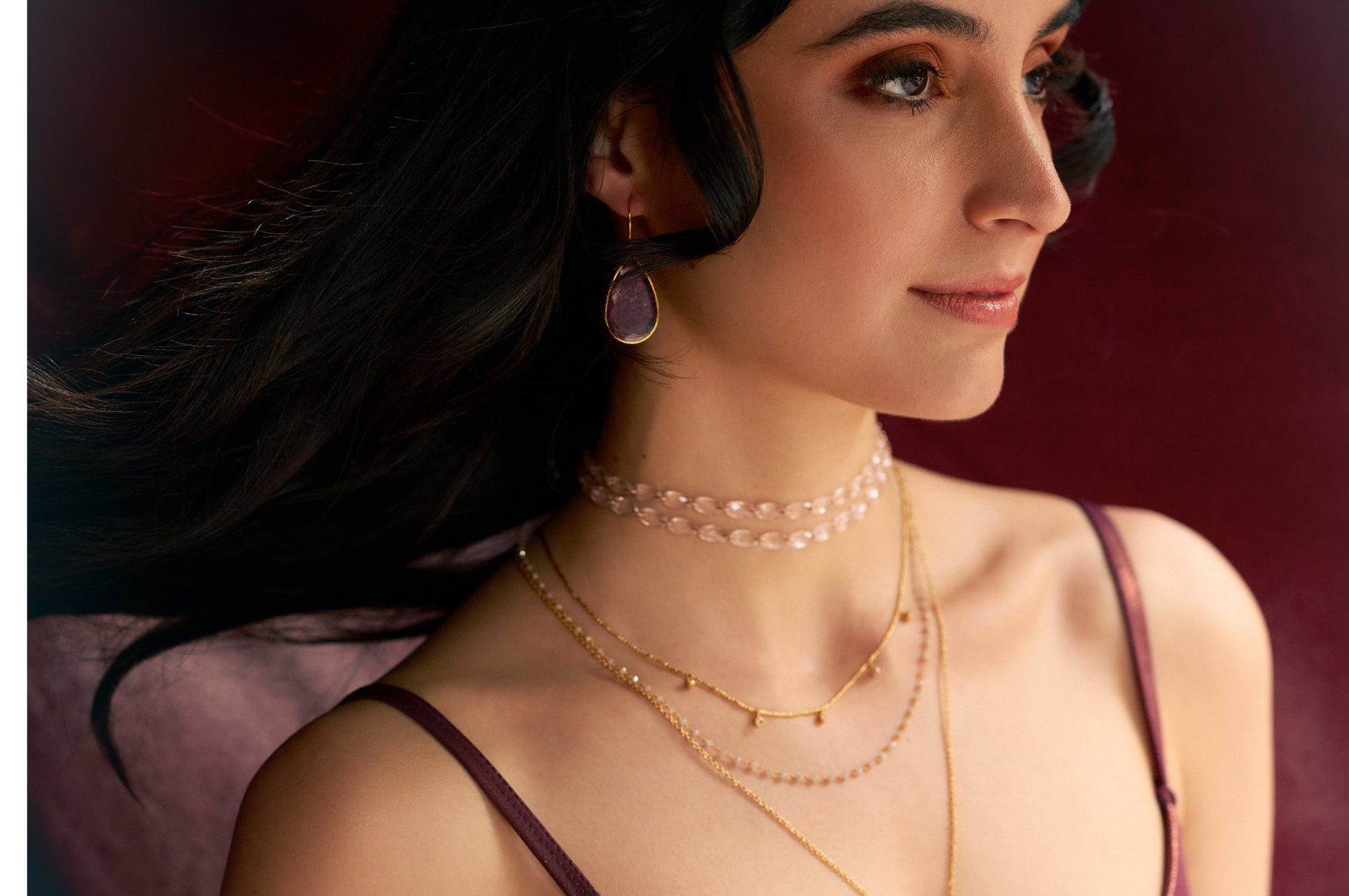 Fine Gold Diamond Pendant Necklace