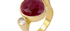 Ruby & Diamond Accent Ring