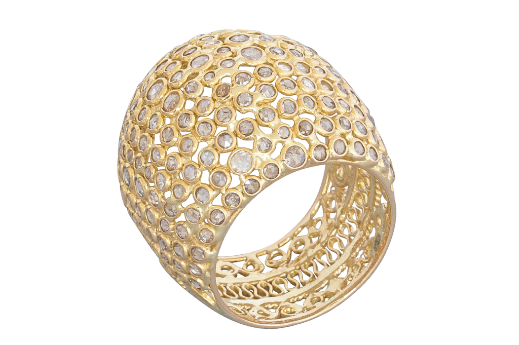 Fine Gold Alcazar Diamond Ring