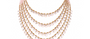 Diva Rose Quartz Beaded Necklace
