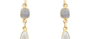 Delhi Diamond Double Drop Earrings