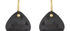 Elisa Black Onyx Pear Shape Earrings