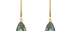 Elodie Labradorite & Diamond Jadau Earrings