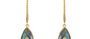 Elodie Labradorite & Diamond Jadau Earrings