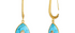 Elodie Turquoise & Diamond Jadau Earrings