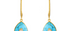 Elodie Turquoise & Diamond Jadau Earrings