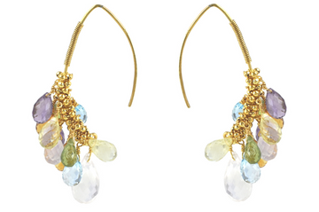 Elsa Pastel Gemstone Earrings