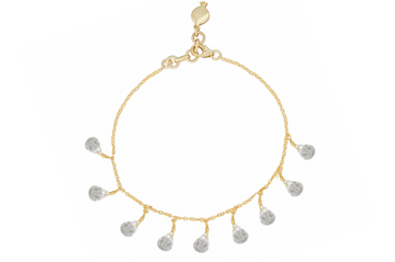 Emma Green Amethyst Briolette Bracelet