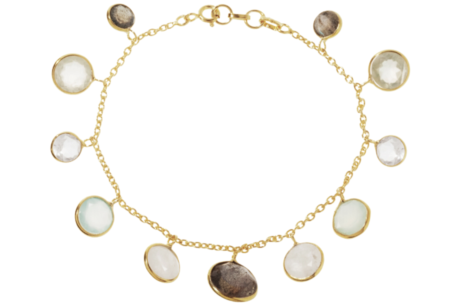 Felicity Gemstone Charm Bracelet