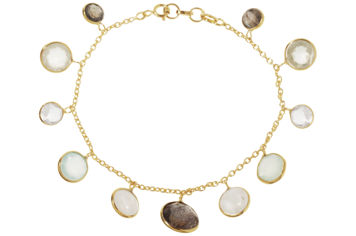 Felicity Gemstone Charm Bracelet