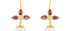 Fifi Pink Tourmaline & Pearl Earrings
