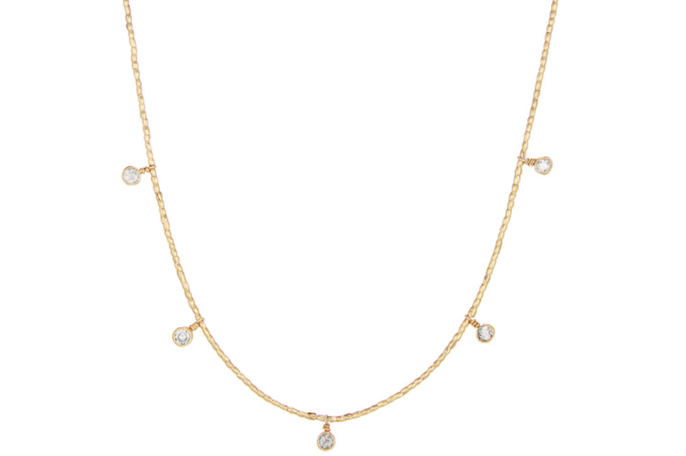 Fine Gold Diamond Pendant Necklace