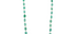Fine Gold Emerald Necklace