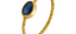Fine Gold Ring Set With Sapphire