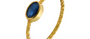 Fine Gold Ring Set With Sapphire