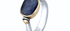 Fine Gold & Silver Sapphire Swivel Ring