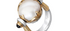 Fine Gold & Silver Pearl Swivel Ring