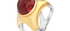 Fine Gold & Silver Tourmaline Ring