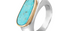 Fine Gold & Silver Turquoise Ring