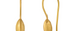Fine Gold Tiny Flower Bud Earrings