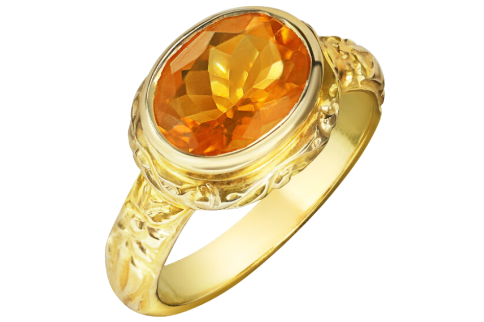 Fire Opal Ring