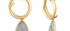 Coco Green Amethyst Gemstone Earrings
