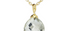 Hera Green Amethyst Pendant Necklace