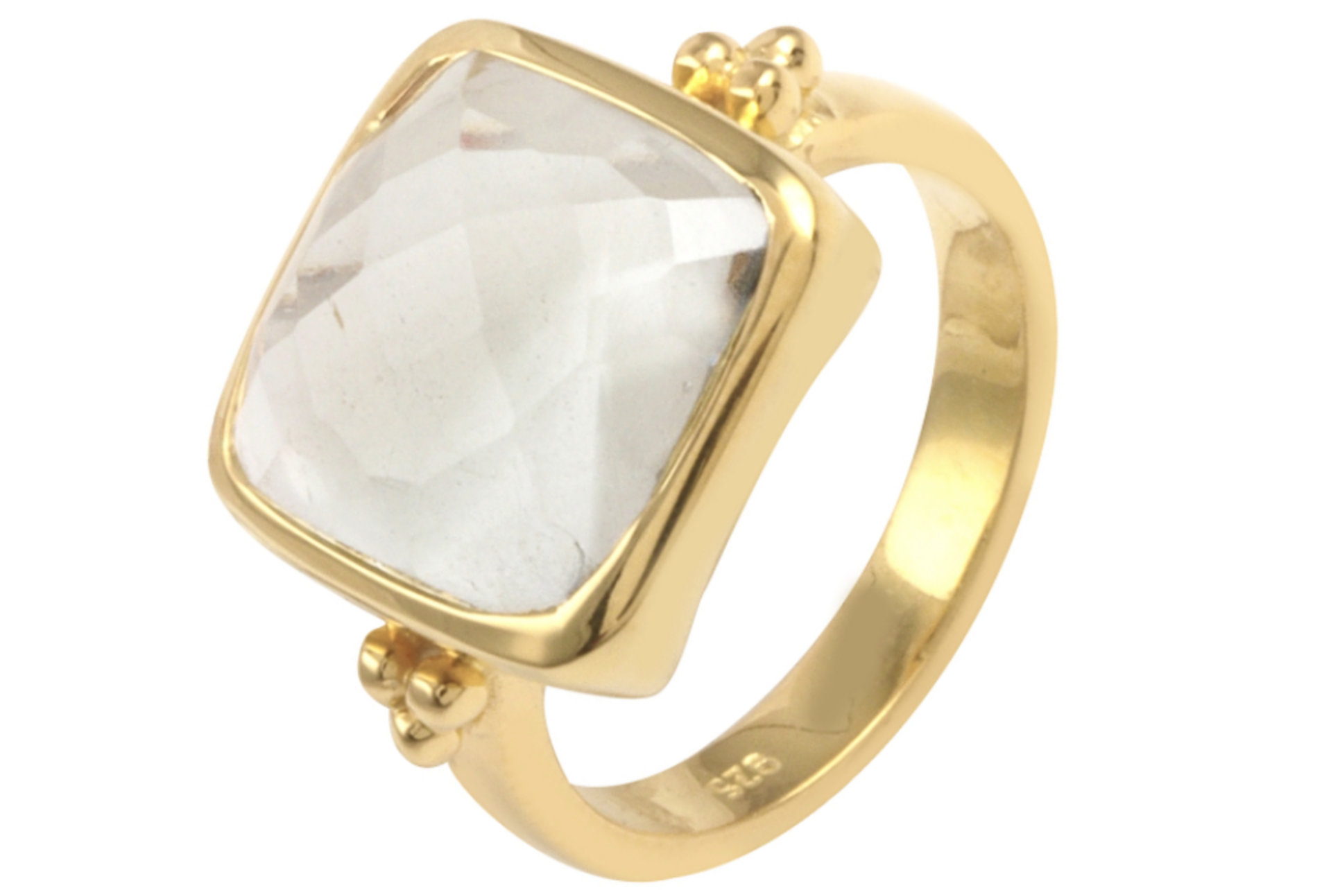 Anais Green Amethyst Ring