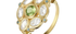 Posie Green Amethyst & Peridot Ring
