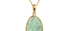 Green Quartz Pendant Necklace