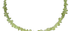 Greta Peridot Beaded Necklace