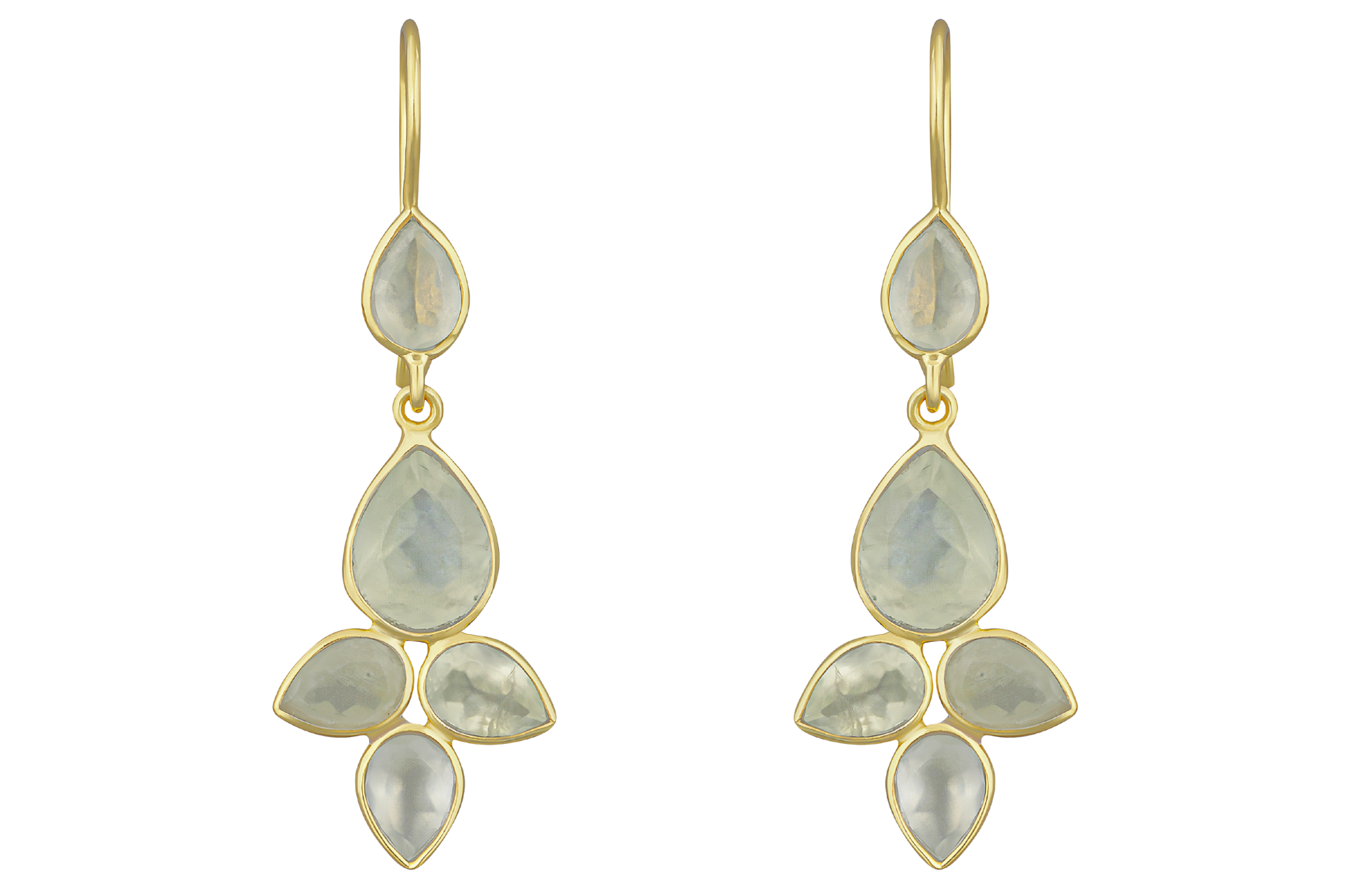 Hope Prehnite Drop Earrings