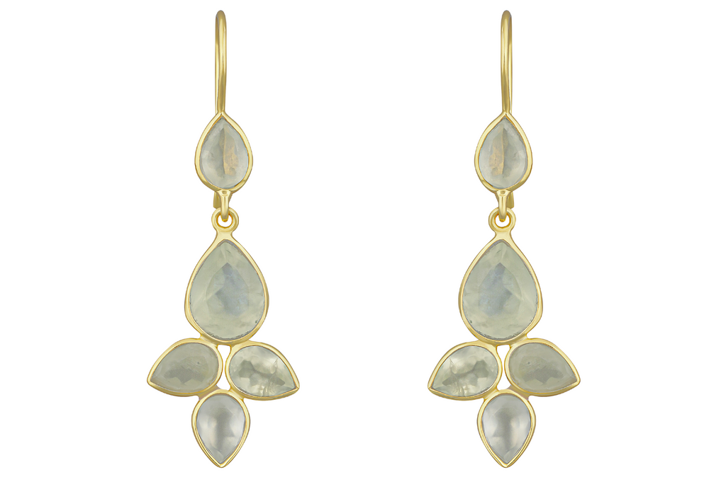 Hope Prehnite Drop Earrings