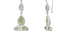 Hope Silver Prehnite Drop Earrings