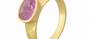 India Cushion Cut Ruby Ring