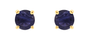 Candy Iolite Stud Earrings