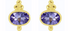 Darcie Iolite Stud Earrings