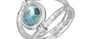 Ira Aquamarine Silver Ring