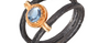 Ira Blue Topaz Oxidised Silver Ring