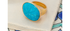 Carved Iranian Turquoise Ring