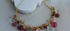 Iris Rose Quartz, Green Amethyst & Tourmaline Beaded Bracelet