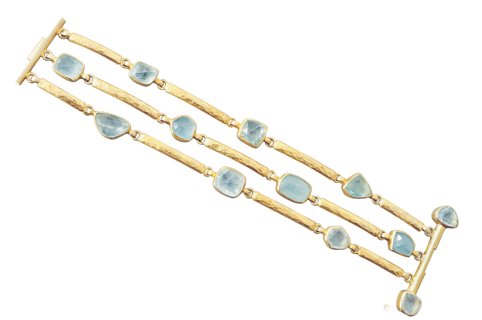 Isabella Aquamarine Bracelet