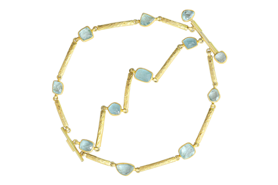 Isabella Aquamarine Bracelet