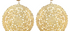 Jaali Flower Disc Earrings